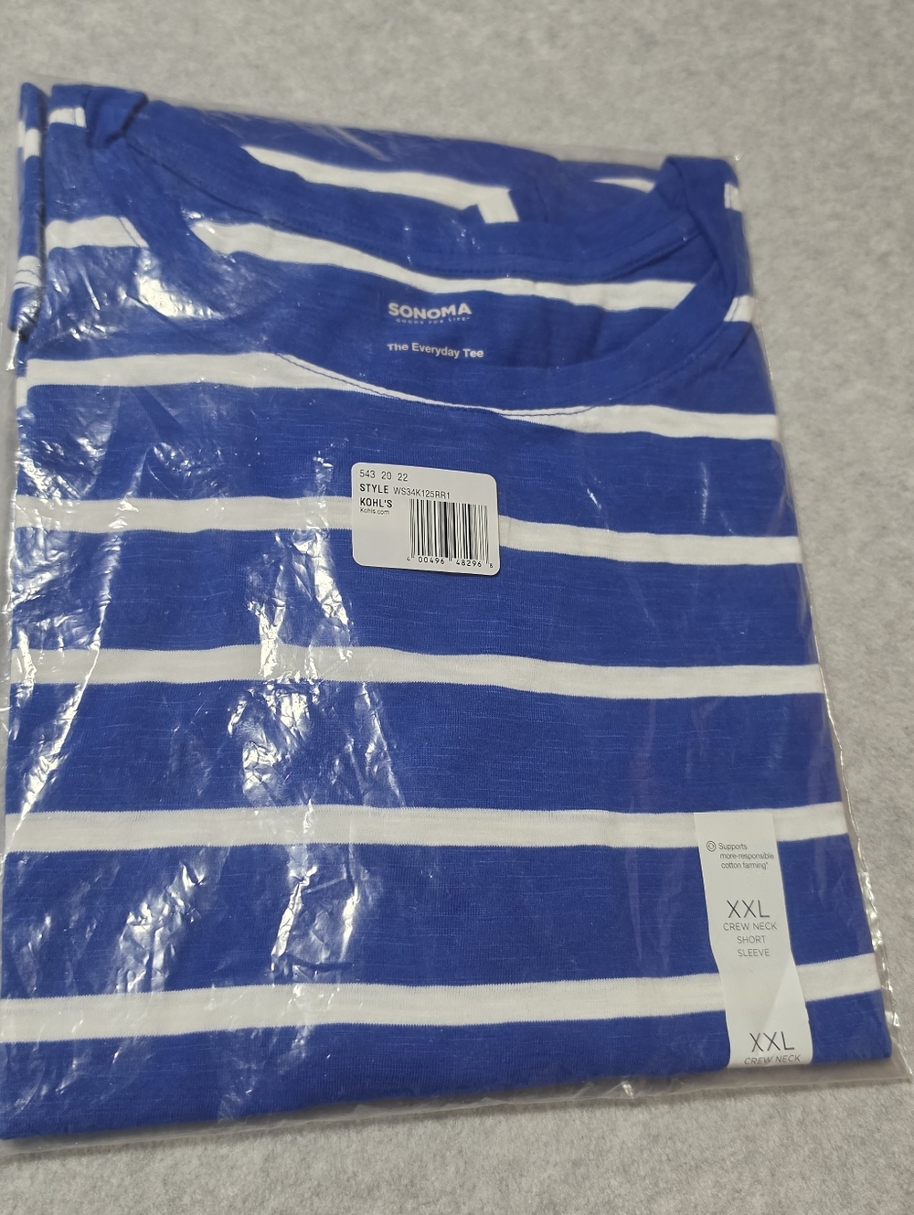 Sonoma The Everyday T-Shirt XXL Short Sleeve